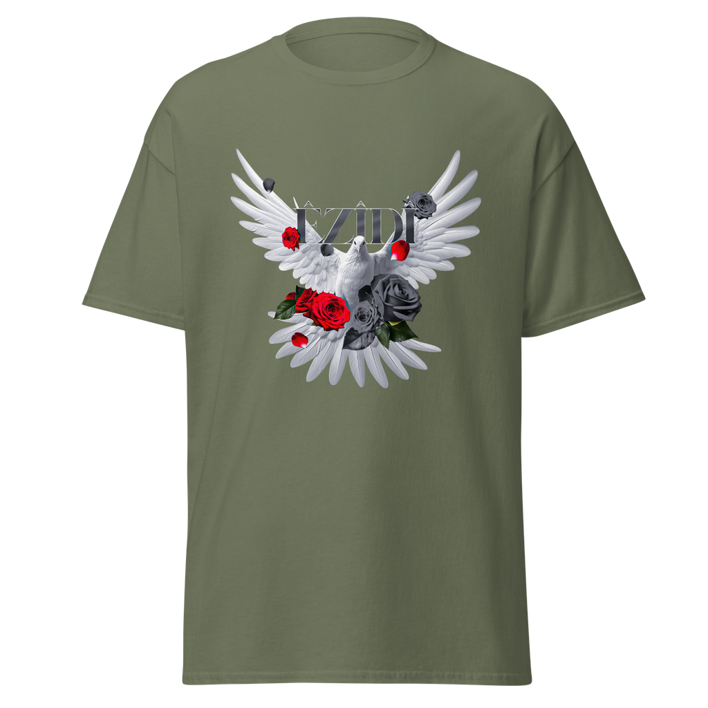 unisex-classic-tee-military-green-front-66be8b9663ddc.png