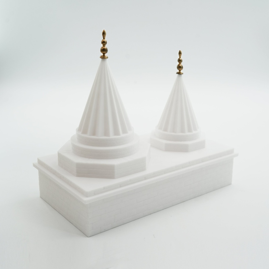 Lalish Modell Tempel - Weiß